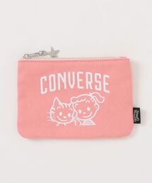 CONVERSE（コンバース）の「【CONVERSE】CV OG FLAT CANVAS POUCH / コンバース オサムグッズコラボ コットンキャンバス ポーチ（ポーチ）」