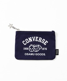 CONVERSE（コンバース）の「【CONVERSE】CV OG FLAT CANVAS POUCH / コンバース オサムグッズコラボ コットンキャンバス ポーチ（ポーチ）」