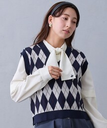 NICOLE CLUB（ニコル　クラブ）の「アーガイルベスト（ベスト）」
