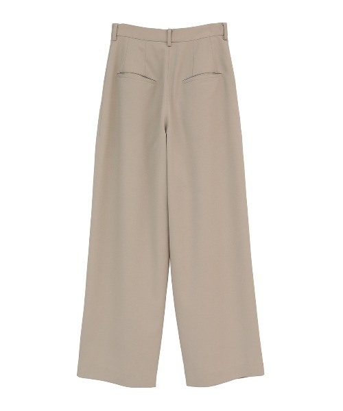 CLANE(クラネ)の「BASIC TUCK PANTS(スラックス・レディース・ベージュ/ブラック・1/0/2)」の14枚目の写真