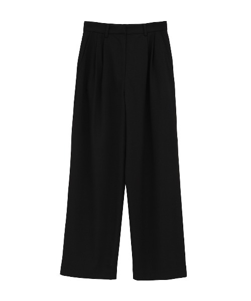 CLANE(クラネ)の「BASIC TUCK PANTS(スラックス・レディース・ベージュ/ブラック・1/0/2)」の21枚目の写真
