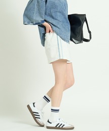 A.D.C.L. | デニムサイドライン トラックショートパンツ(その他パンツ)