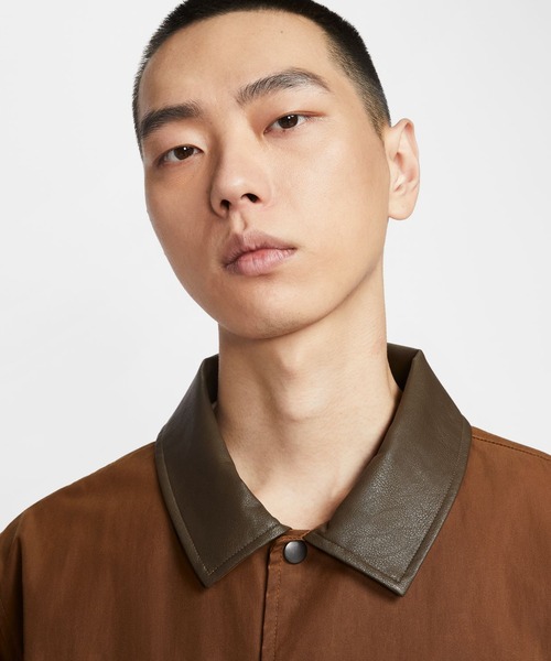 NIKE（ナイキ）の「ナイキ NIKE ナイキ SSNL+ COACHES ジャケット GCEL（ブルゾン・メンズ・カーキ/ブラウン・S/M/L/LL/3L）」の3枚目の写真