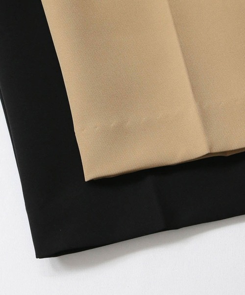 Gready Brilliant（グレディブリリアン）の「Ｗクロスハイウエストテーパードパンツ（その他パンツ・レディース・ブラック/キャメル・38/36/34）」の22枚目の写真