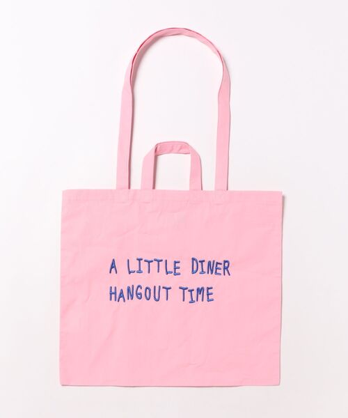 LOWRYS FARM(ローリーズファーム)の「シシュウミニトート 648499(トートバッグ・キッズ・ストライプ/チェック/ピンク/ベージュ・FREE)」の2枚目の写真