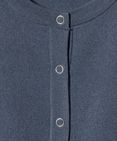 A DAY IN THE LIFE UNITED ARROWS(アデイインザライフユナイテッドアローズ)の「ジャガード 2WAY カーディガン ‐ウォッシャブル‐<A DAY IN THE LIFE>(カーディガン/ボレロ・レディース・ブラック/レッド/ロイヤルブルー/オフホワイト・FREE)」の8枚目の写真