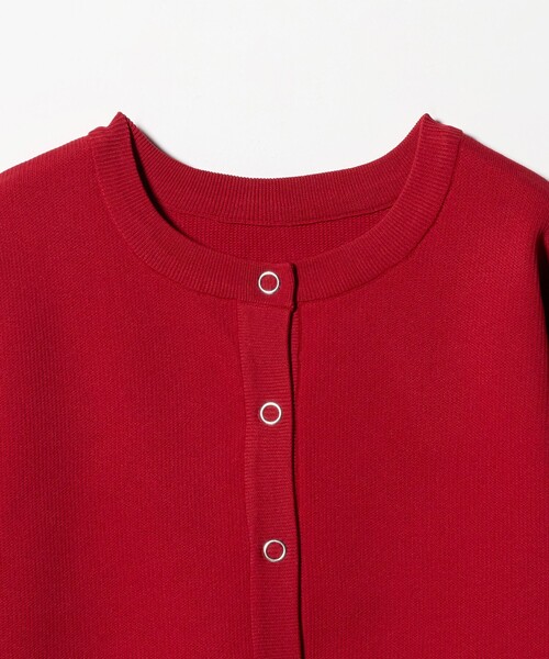 A DAY IN THE LIFE UNITED ARROWS(アデイインザライフユナイテッドアローズ)の「ジャガード 2WAY カーディガン ‐ウォッシャブル‐<A DAY IN THE LIFE>(カーディガン/ボレロ・レディース・ブラック/レッド/ロイヤルブルー/オフホワイト・FREE)」の17枚目の写真