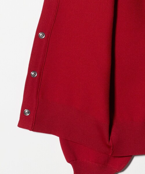 A DAY IN THE LIFE UNITED ARROWS(アデイインザライフユナイテッドアローズ)の「ジャガード 2WAY カーディガン ‐ウォッシャブル‐<A DAY IN THE LIFE>(カーディガン/ボレロ・レディース・ブラック/レッド/ロイヤルブルー/オフホワイト・FREE)」の18枚目の写真