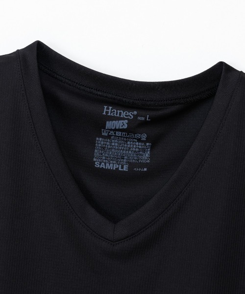 HANES(ヘインズ)の「【Hanes/ヘインズ】メンズ 【2枚組】Hanes MOVES スクエアメッシュ スリーブレスTシャツ(Tシャツ/カットソー・メンズ・ホワイト/ライトグレー/ブラック・M/L/LL)」の18枚目の写真