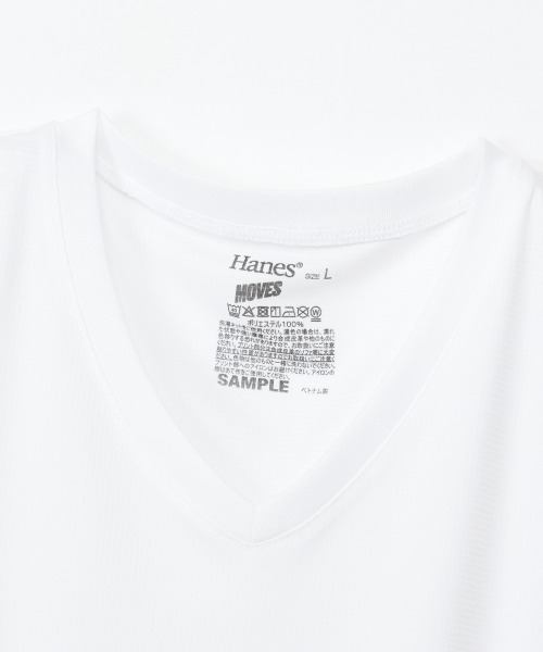HANES(ヘインズ)の「【Hanes/ヘインズ】メンズ 【2枚組】Hanes MOVES スクエアメッシュ スリーブレスTシャツ(Tシャツ/カットソー・メンズ・ホワイト/ライトグレー/ブラック・M/L/LL)」の12枚目の写真