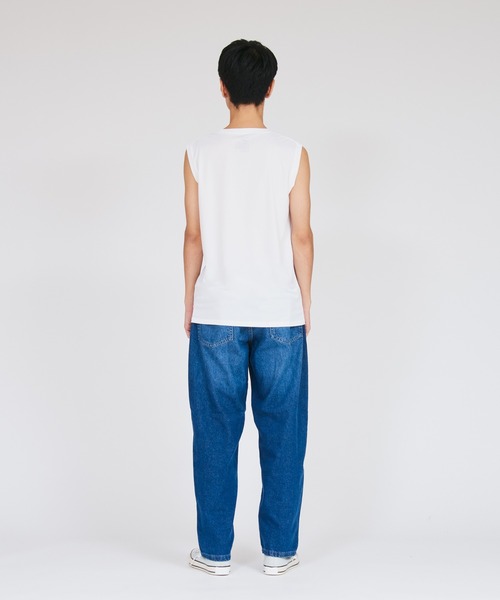 HANES(ヘインズ)の「【Hanes/ヘインズ】メンズ 【2枚組】Hanes MOVES スクエアメッシュ スリーブレスTシャツ(Tシャツ/カットソー・メンズ・ホワイト/ライトグレー/ブラック・M/L/LL)」の10枚目の写真