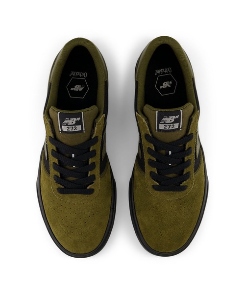 NEW BALANCE(ニューバランス)の「new balance numeric ニューバランス ヌメリック UN272(スニーカー・メンズ・ブラック×ホワイト/ダークオリーブ・28.0cm/27.5cm/27.0cm/26.5cm/26.0cm/25.0cm/24.5cm/24.0cm/23.5cm/23.0cm)」の21枚目の写真