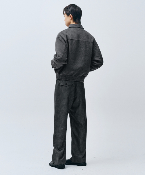 INTEMPOMOOD（インテンポムード）の「パッチポケットウールブルゾン_グレー（ブルゾン・メンズ・グレー・MEDIUM/LARGE）」の15枚目の写真