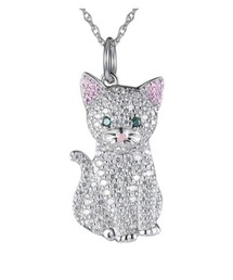 LAUTRE COTE（ロウトレコウト）の「ジルコニア猫ネックレス（ネックレス）」
