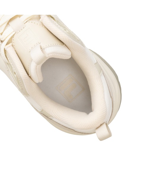 FILA(フィラ)の「WAVY BLOCK / ウェイビーブロック / カジュアルスニーカー(スニーカー・レディース・ベージュ・25.5cm/25.0cm/24.5cm/24.0cm/23.5cm/23.0cm/28.0cm/27.5cm/27.0cm/26.5cm/26.0cm/29.0cm)」の8枚目の写真
