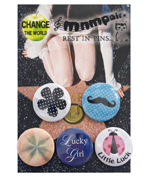 MINIMALPAIR（ミニマル フェア）の「Lucky Girl Pin Button Pack（その他小物）」