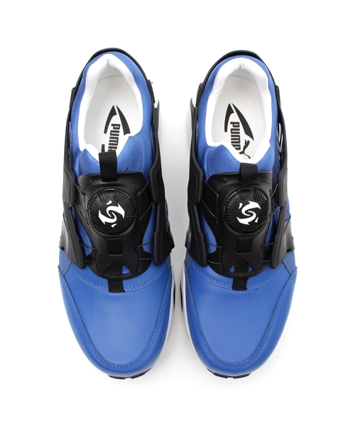 PUMA（プーマ）の「TRINOMIC DISC BLAZE LEATHER（スニーカー・メンズ・ホワイト/ブルー/ブラック・24.0cm/25.0cm/26.0cm/27.0cm/27.5cm/28.0cm/28.5cm/24.5cm/25.5cm/26.5cm/23.0cm/23.5cm/22.5cm/29.0cm）」の7枚目の写真