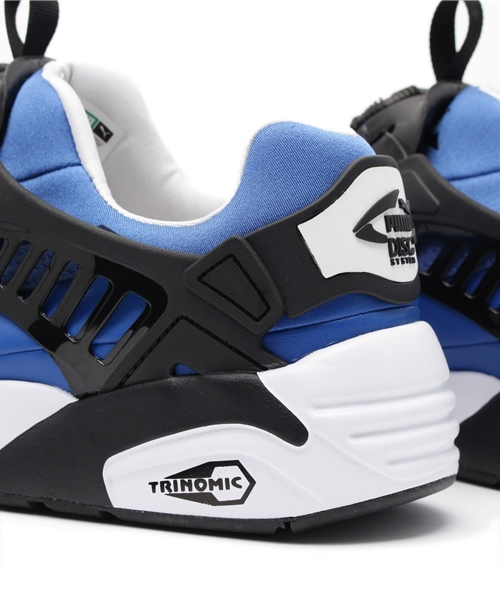 PUMA（プーマ）の「TRINOMIC DISC BLAZE LEATHER（スニーカー・メンズ・ホワイト/ブルー/ブラック・24.0cm/25.0cm/26.0cm/27.0cm/27.5cm/28.0cm/28.5cm/24.5cm/25.5cm/26.5cm/23.0cm/23.5cm/22.5cm/29.0cm）」の12枚目の写真