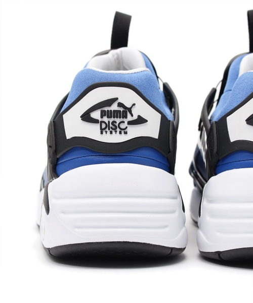 PUMA（プーマ）の「TRINOMIC DISC BLAZE LEATHER（スニーカー・メンズ・ホワイト/ブルー/ブラック・24.0cm/25.0cm/26.0cm/27.0cm/27.5cm/28.0cm/28.5cm/24.5cm/25.5cm/26.5cm/23.0cm/23.5cm/22.5cm/29.0cm）」の13枚目の写真