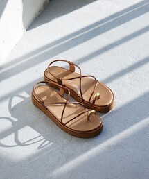 green label relaxing | メタルトング プラット サンダル(サンダル)