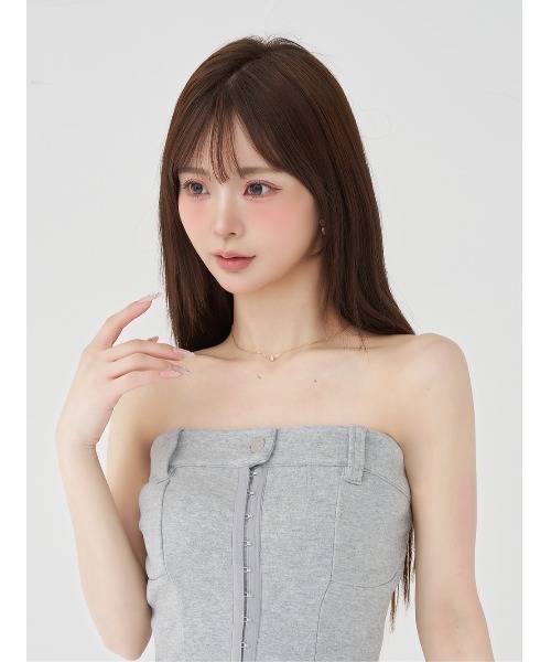 Darich（ダーリッチ）の「ボンディングスウェットベアアンサンブル（アンサンブル・レディース・ホワイト/ブラック/グレー・FREE）」の22枚目の写真
