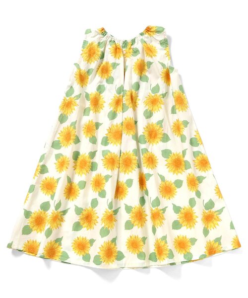 apres les cours(アプレレクール)の「【WEB限定】総柄プリントまいにちワンピース(ワンピース・キッズ・オレンジ/ネイビー/スカイブルー/ブラック/サックスブルー/ピンク/イエロー/ストライプ・100/120/110/90/80/140/130)」の9枚目の写真