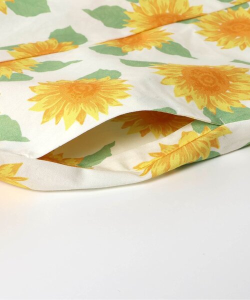 apres les cours(アプレレクール)の「【WEB限定】総柄プリントまいにちワンピース(ワンピース・キッズ・オレンジ/ネイビー/スカイブルー/ブラック/サックスブルー/ピンク/イエロー/ストライプ・100/120/110/90/80/140/130)」の11枚目の写真