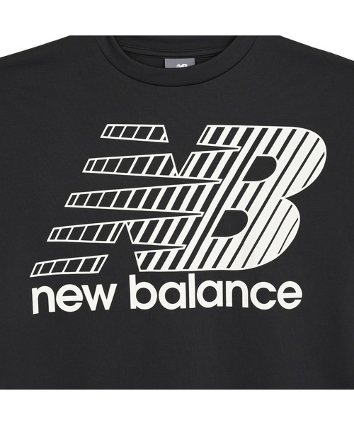 NEW BALANCE(ニューバランス)の「ニューバランス New Balance ビッグロゴショートスリーブシャツ(シャツ/ブラウス・キッズ・ネイビー/ブルー/オフホワイト/ブラック・130cm/140cm/150cm/160cm)」の10枚目の写真