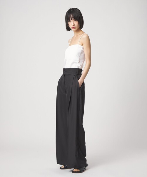 EMMEL REFINES(エメルリファインズ)の「<EMMEL REFINES>EM カップツキ キャミソール(キャミソール・レディース・ブラック/ホワイト・FREE)」の7枚目の写真