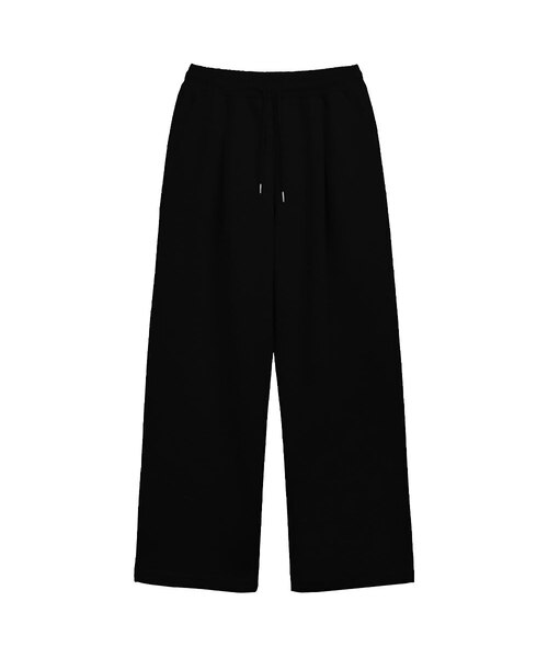 NESPA STUDIO（ネスパスタジオ）の「バランスワイドウィメントレーニングパンツ2カラー[NSPT_9001]（スウェットパンツ・レディース・ブラック/グレー・SMALL/MEDIUM/LARGE/X-LARGE）」の2枚目の写真