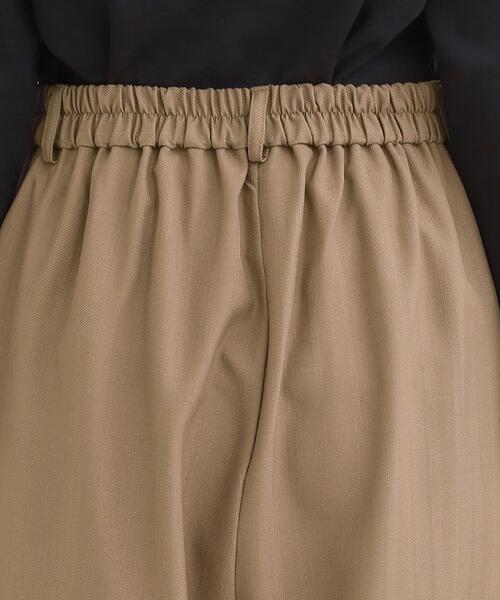 SHOO・LA・RUE（シューラルー）の「【洗濯機可/S-LL】フラップポケットがアクセント ヘリンボーンワイドパンツ（その他パンツ・レディース・ネイビー/グレー/ブラウン系・04/03/02/01）」の6枚目の写真