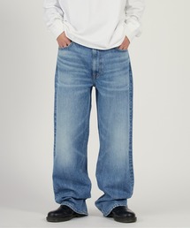 Calvin Klein | Calvin Klein/カルバンクライン BAGGY HAPPER BLUE JEAN ブランドタグ バギーデニムパンツ 2026年春夏(デニムパンツ)