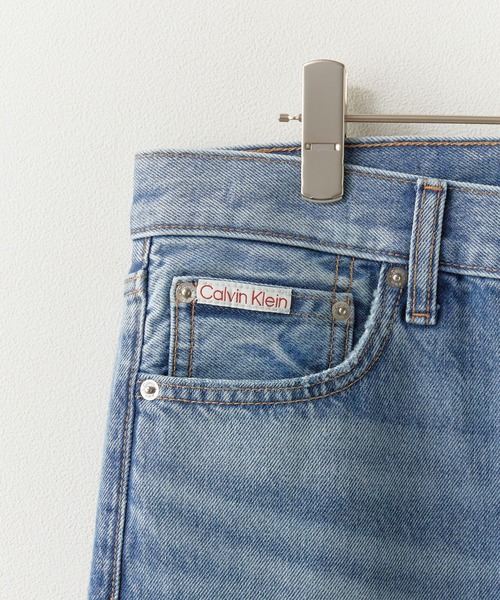 Calvin Klein（カルバン・クライン）の「Calvin Klein/カルバンクライン BAGGY HAPPER BLUE JEAN ブランドタグ バギーデニムパンツ 2026年春夏（デニムパンツ・メンズ・ライトブルー・32inch/30inch/28inch）」の5枚目の写真