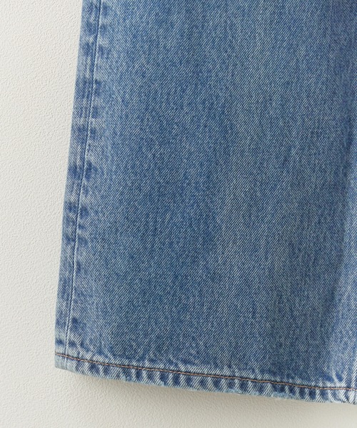 Calvin Klein（カルバン・クライン）の「Calvin Klein/カルバンクライン BAGGY HAPPER BLUE JEAN ブランドタグ バギーデニムパンツ 2026年春夏（デニムパンツ・メンズ・ライトブルー・32inch/30inch/28inch）」の4枚目の写真