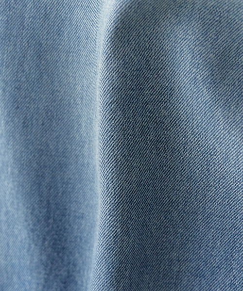 Calvin Klein（カルバン・クライン）の「Calvin Klein/カルバンクライン BAGGY HAPPER BLUE JEAN ブランドタグ バギーデニムパンツ 2026年春夏（デニムパンツ・メンズ・ライトブルー・32inch/30inch/28inch）」の2枚目の写真