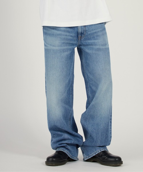 Calvin Klein（カルバン・クライン）の「Calvin Klein/カルバンクライン BAGGY HAPPER BLUE JEAN ブランドタグ バギーデニムパンツ 2026年春夏（デニムパンツ・メンズ・ライトブルー・32inch/30inch/28inch）」の22枚目の写真