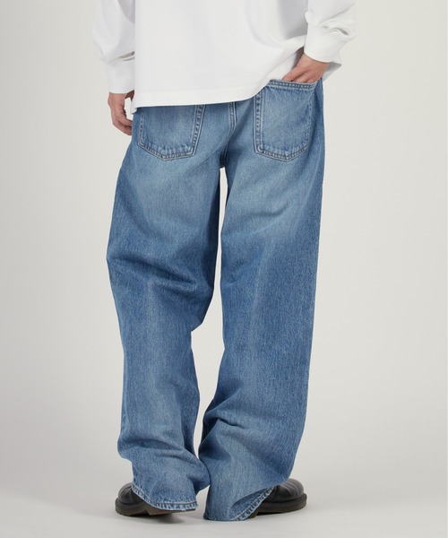 Calvin Klein（カルバン・クライン）の「Calvin Klein/カルバンクライン BAGGY HAPPER BLUE JEAN ブランドタグ バギーデニムパンツ 2026年春夏（デニムパンツ・メンズ・ライトブルー・32inch/30inch/28inch）」の16枚目の写真