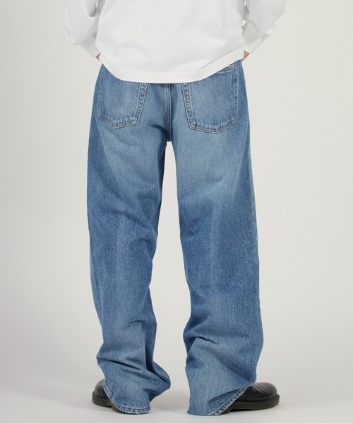 Calvin Klein（カルバン・クライン）の「Calvin Klein/カルバンクライン BAGGY HAPPER BLUE JEAN ブランドタグ バギーデニムパンツ 2026年春夏（デニムパンツ・メンズ・ライトブルー・32inch/30inch/28inch）」の17枚目の写真