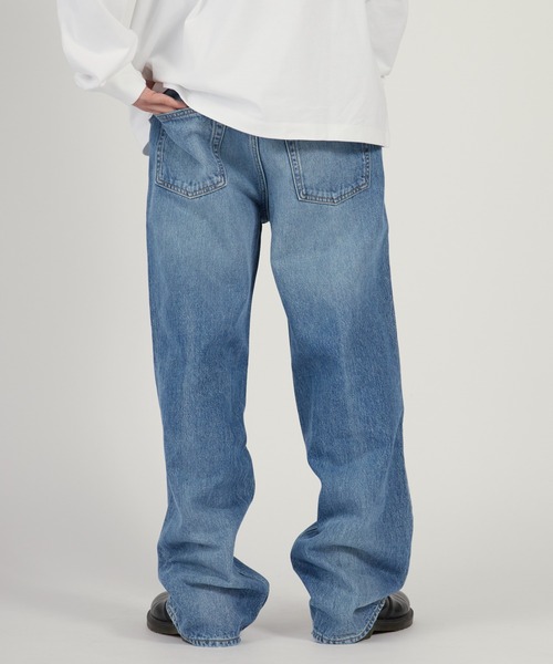 Calvin Klein（カルバン・クライン）の「Calvin Klein/カルバンクライン BAGGY HAPPER BLUE JEAN ブランドタグ バギーデニムパンツ 2026年春夏（デニムパンツ・メンズ・ライトブルー・32inch/30inch/28inch）」の15枚目の写真