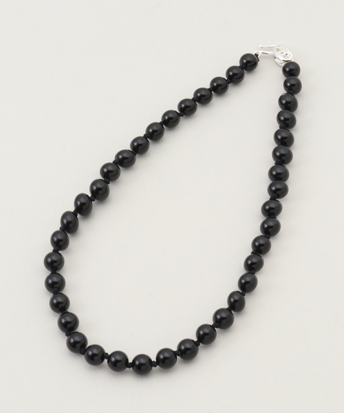 IENA（イエナ）の「EO/イオ ROUND STONE NECKLACE ネックレス BO26SS-56（ネックレス・レディース・ブラック・FREE）」の8枚目の写真