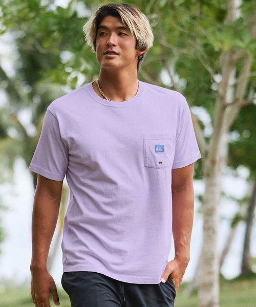 Quiksilver(クイックシルバー)の「QUIKSILVER メンズ PG EVERYDAY POCKET ST Tシャツ 【2026年春夏モデル】(Tシャツ/カットソー・メンズ・ブラック/ピンク/ホワイト/パープル/ミント・X-LARGE/LARGE/MEDIUM)」の4枚目の写真
