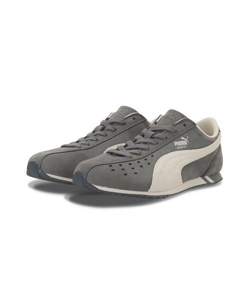 PUMA(プーマ)の「【PUMA】SPRINT NUBACK(スニーカー・レディース・グレー・25/24.5/24/23.5/23)」の2枚目の写真
