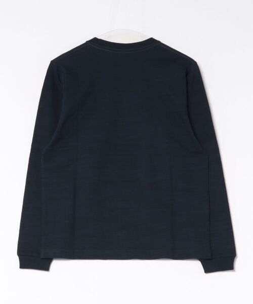 LIFEMAX(ライフマックス)の「【LIFEMAX/ライフマックス】スラブ長袖Tシャツ/ロンT 長袖 素材感 ヴィンテージテイスト シンプル デイリー(Tシャツ/カットソー・メンズ・オフホワイト/ブラック/ネイビー・XX-LARGE/X-LARGE/MEDIUM/LARGE/SMALL)」の7枚目の写真