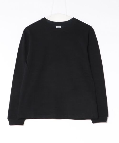 LIFEMAX(ライフマックス)の「【LIFEMAX/ライフマックス】スラブ長袖Tシャツ/ロンT 長袖 素材感 ヴィンテージテイスト シンプル デイリー(Tシャツ/カットソー・メンズ・オフホワイト/ブラック/ネイビー・XX-LARGE/X-LARGE/MEDIUM/LARGE/SMALL)」の5枚目の写真
