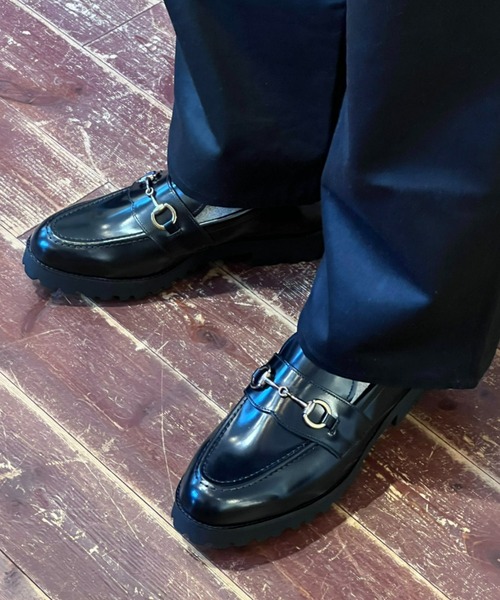 KENFORD(ケンフォード)の「【KENFORD】TANK SOLE BIT LOAFERS タンクソールビットローファー(ローファー・メンズ・ブラック・27.5/27/26.5/26)」の5枚目の写真