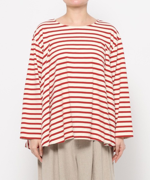 studio CLIP（スタディオクリップ）の「【SUNAOKUWAHARA】タックフレアプルオーバー（Tシャツ/カットソー・レディース・その他2/その他1/ブルー・FREE）」の17枚目の写真