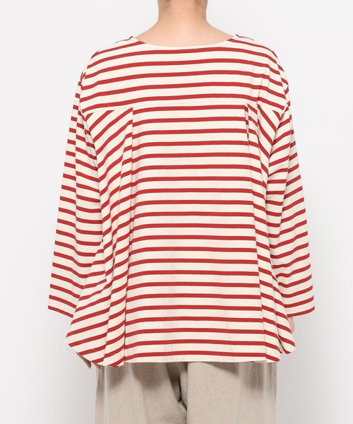 studio CLIP（スタディオクリップ）の「【SUNAOKUWAHARA】タックフレアプルオーバー（Tシャツ/カットソー・レディース・その他2/その他1/ブルー・FREE）」の19枚目の写真