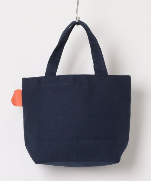 Miffy( ミッフィー)の「【 miffy 】 Dick Bruna カラーマチ付きバッグ 26S3(エコバッグ/サブバッグ・レディース・ライトブルーグレー/ネイビー・FREE)」の3枚目の写真