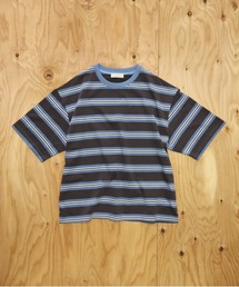 MANYMENMANYMINDS / マルチボーダー半袖Tシャツ