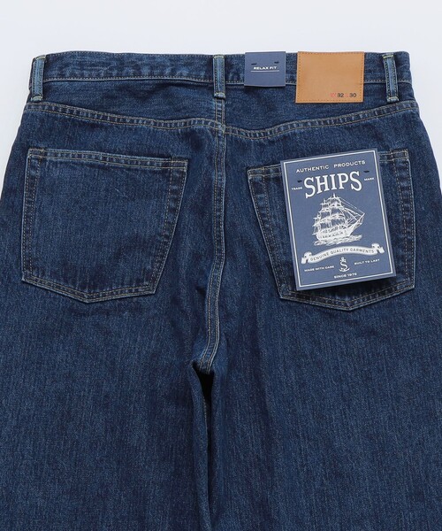 SHIPS（シップス）の「SHIPS: AUTHENTIC リラックス 5ポケット デニム（その他パンツ・メンズ・ロイヤルブルー・MEDIUM/LARGE/SMALL/X-LARGE）」の7枚目の写真
